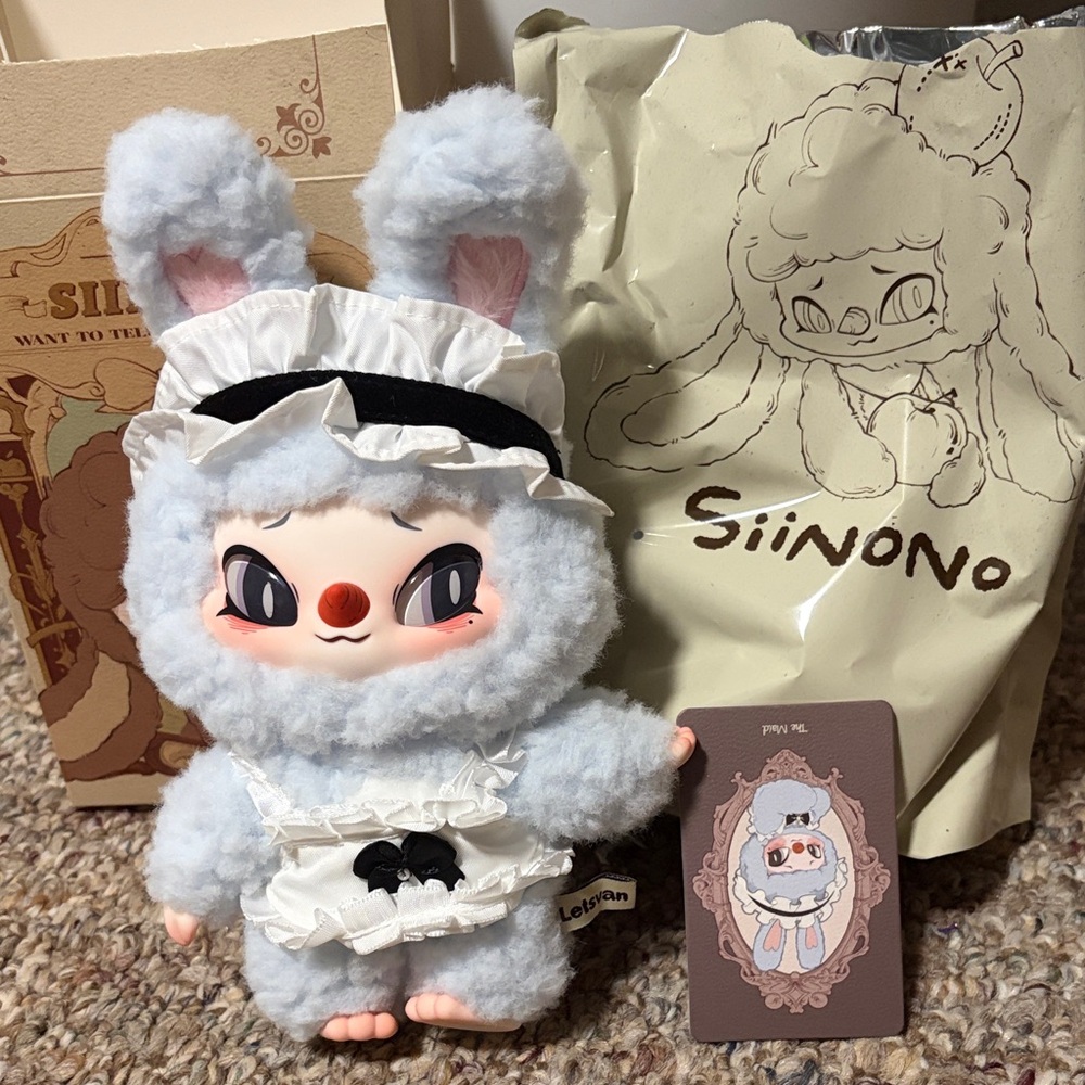 Siinono Bunny Plush Keychain